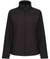 RG151 Women's Uproar Softshell Black / Black lining colour image